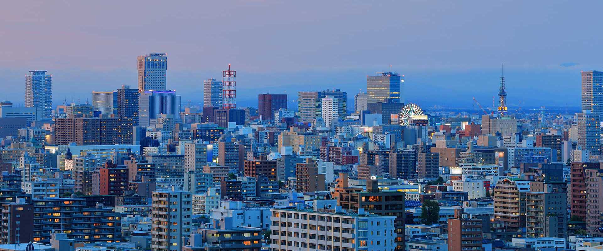 札幌の夜景